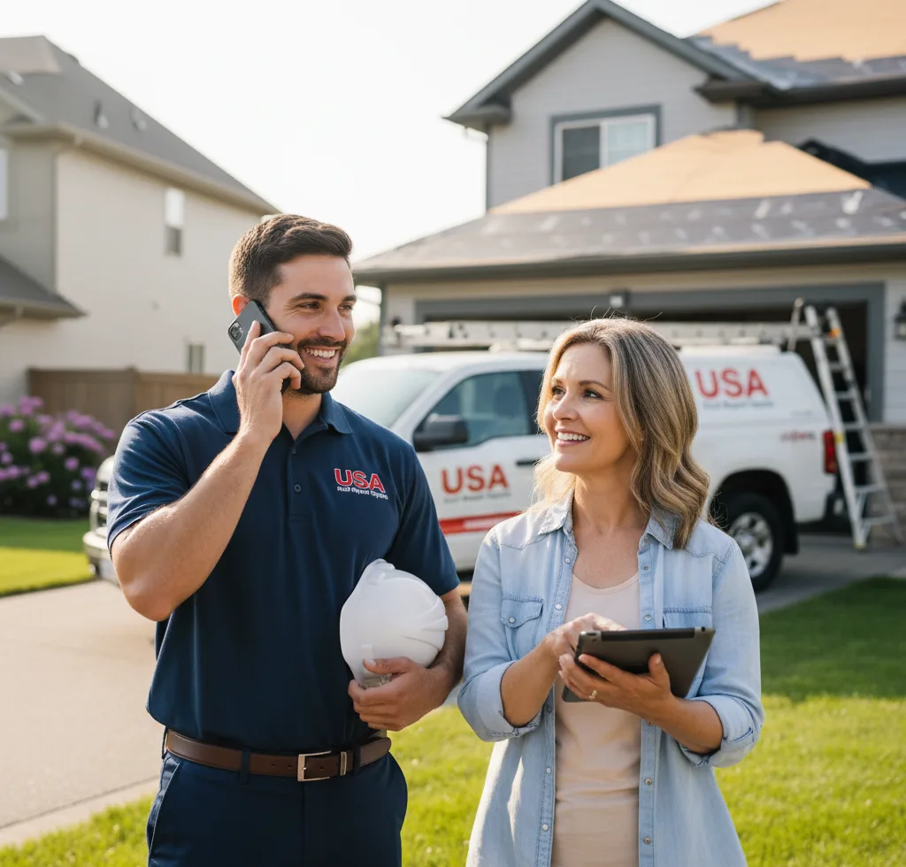 USA Roof Repair Experts customer support in St. Joseph